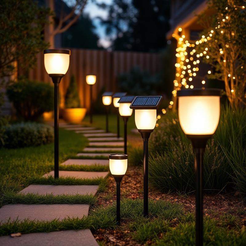 Gartenbeleuchtung Luna Solar-Set